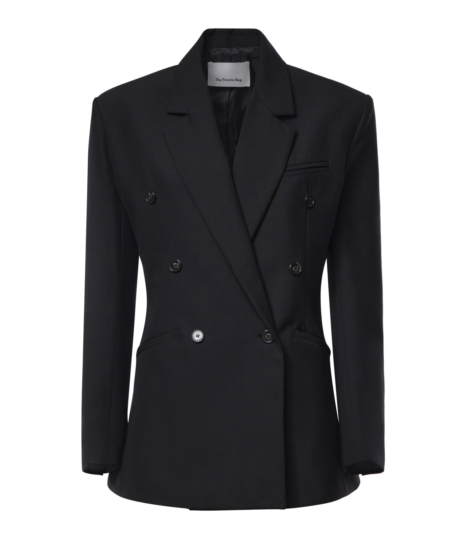 Blazer Jade doppiopetto in misto lana BLFS22793100  THE FRANKIE SHOP 
