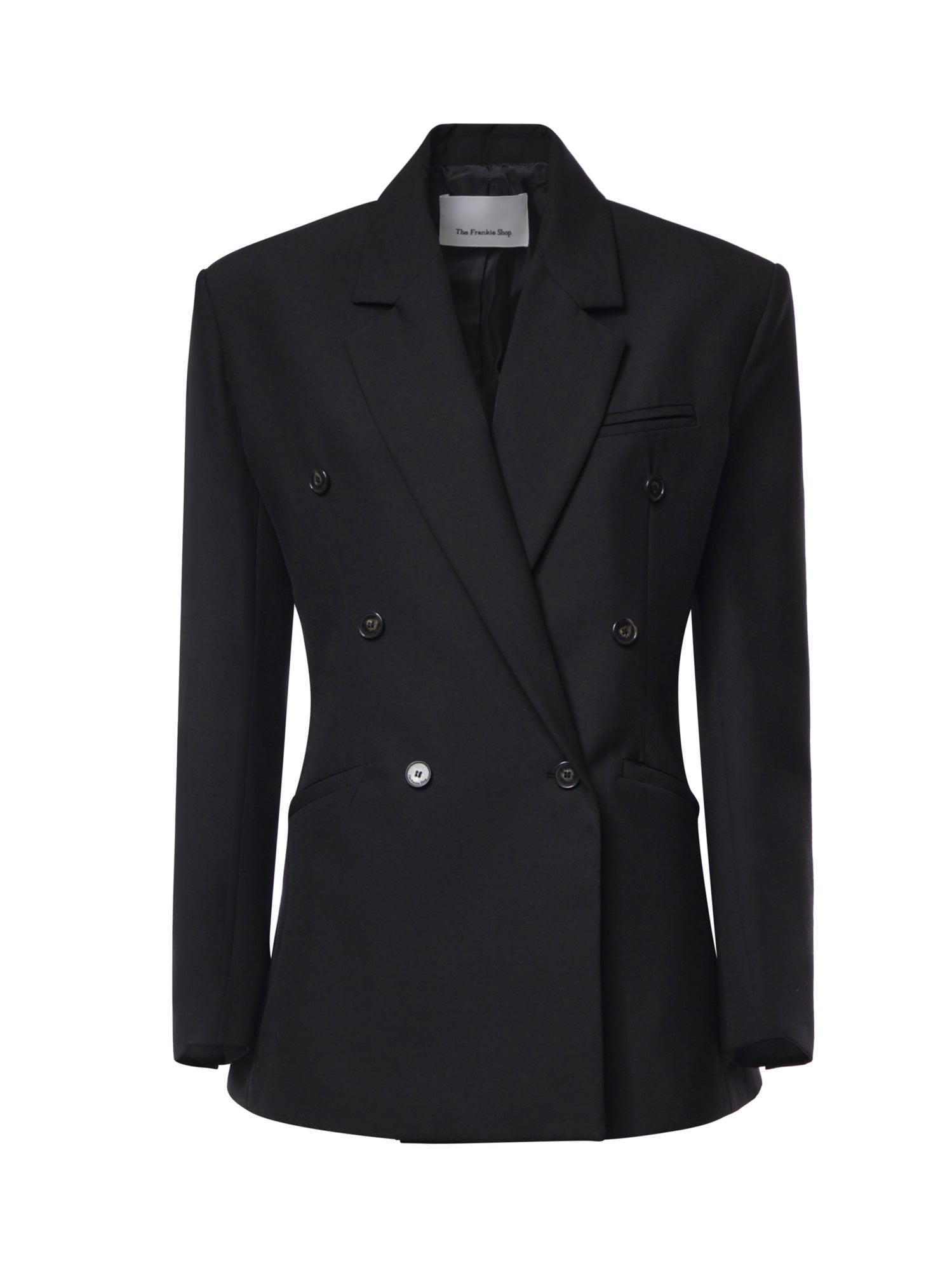 Blazer Jade doppiopetto in misto lana BLFS22793100  THE FRANKIE SHOP 