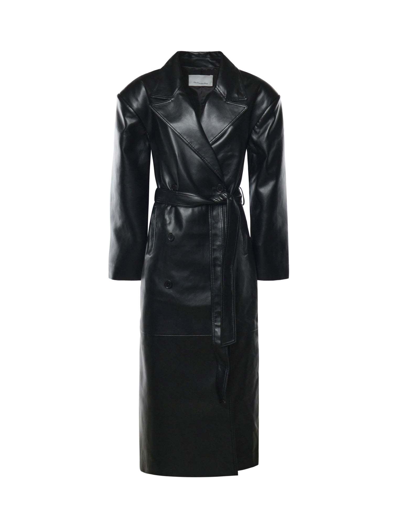 Trench coat Tina in similpelle COFS022761000  THE FRANKIE SHOP 