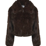 Giacca Hope in pellicia sintetica COFS041442000  THE FRANKIE SHOP 