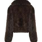 Giacca Hope in pellicia sintetica COFS041442000  THE FRANKIE SHOP 