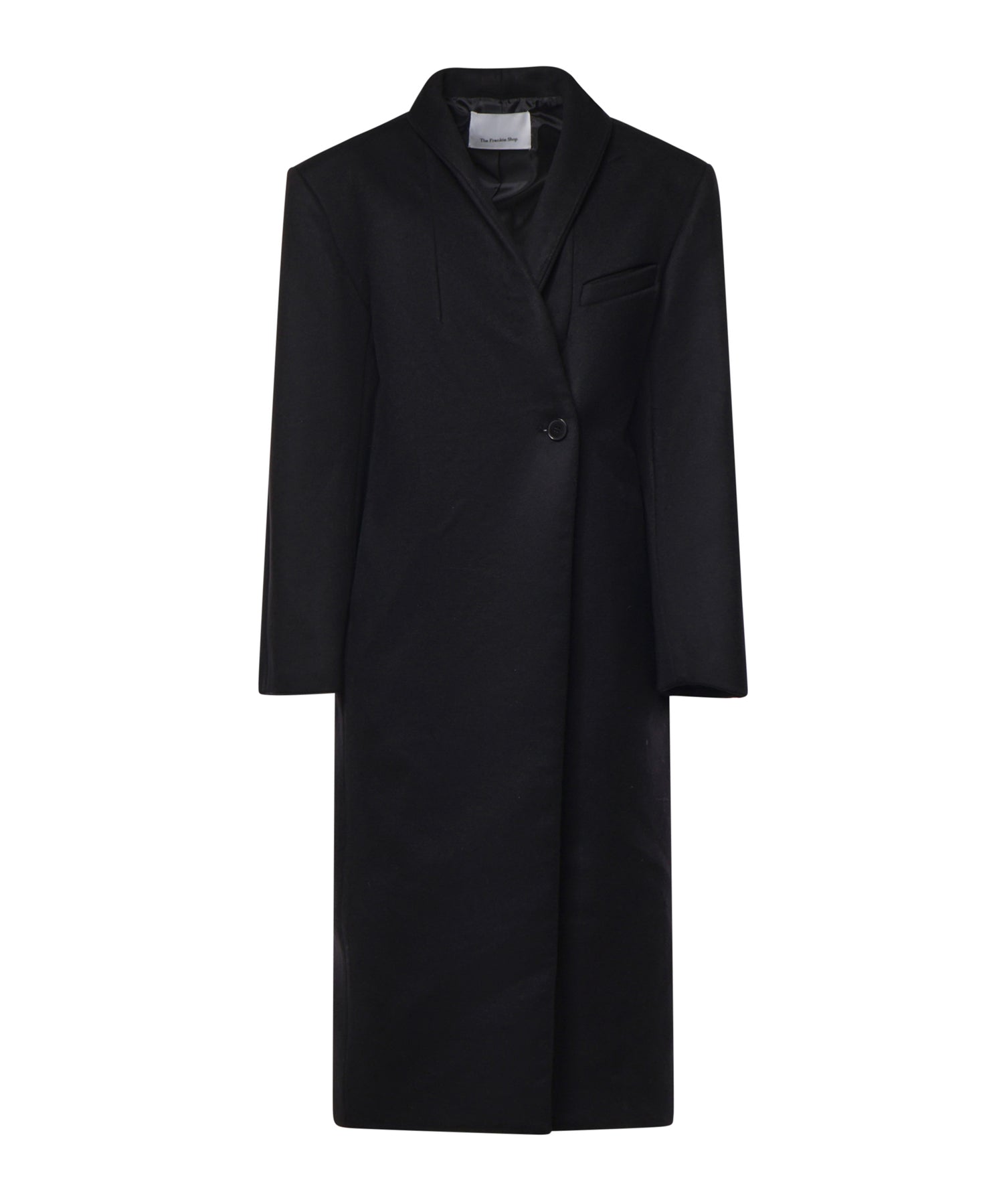 Cappotto Brea senza colletto COFS22677100  THE FRANKIE SHOP 