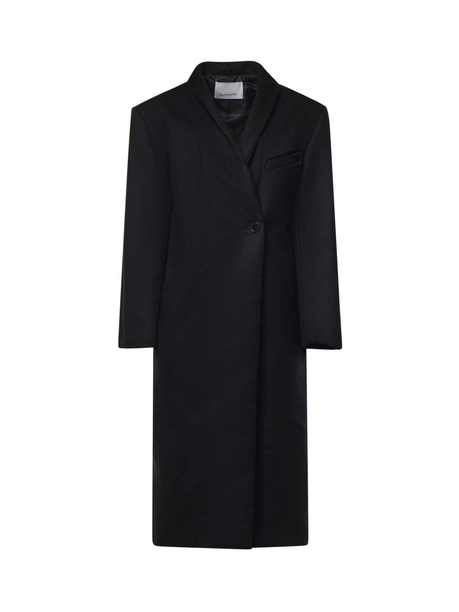 Cappotto Brea senza colletto COFS22677100  THE FRANKIE SHOP 
