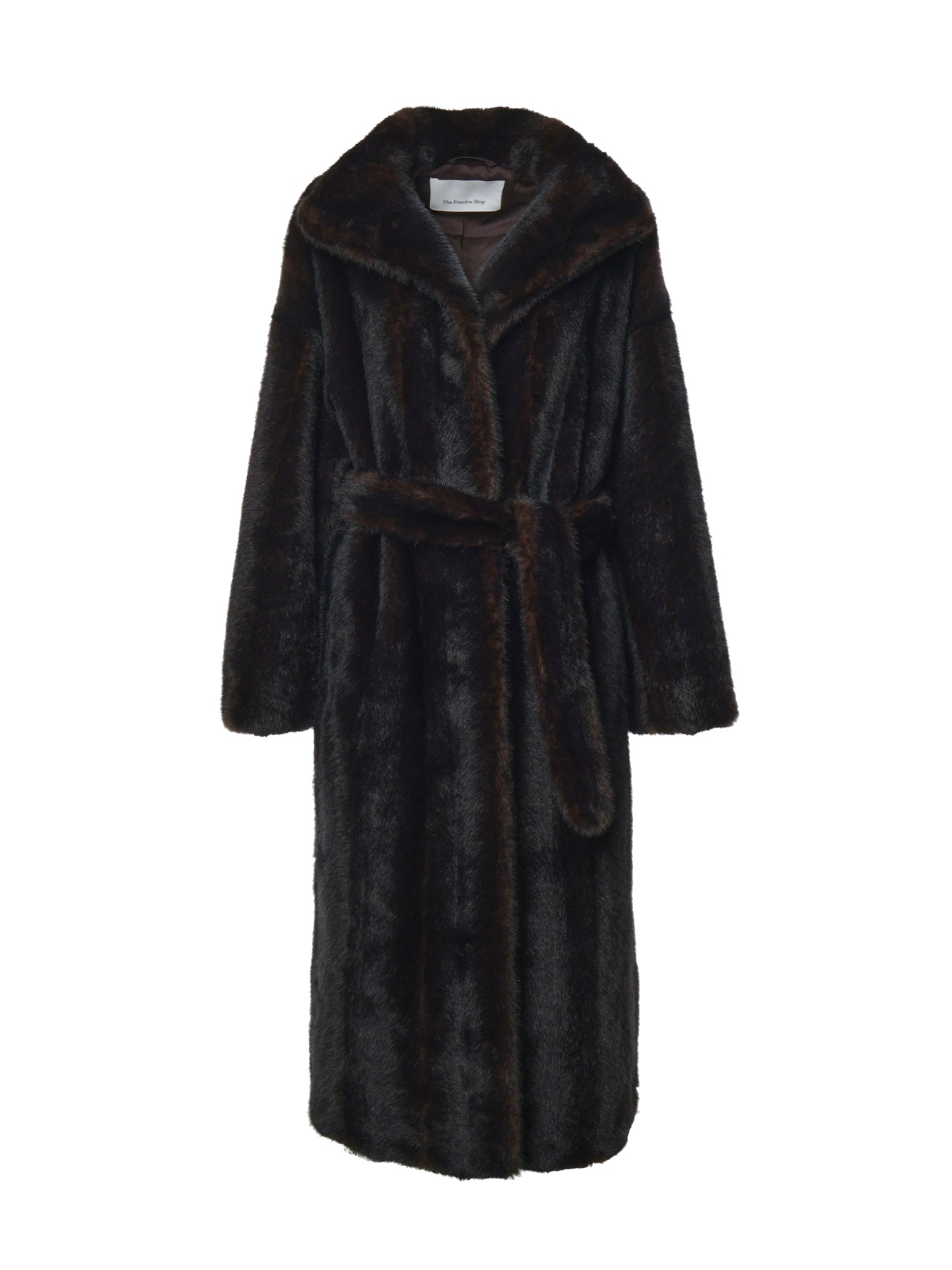 Cappotto Ravello in pellicia sintetica COFS22706201  THE FRANKIE SHOP 