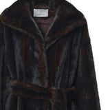 Cappotto Ravello in pellicia sintetica COFS22706201  THE FRANKIE SHOP 