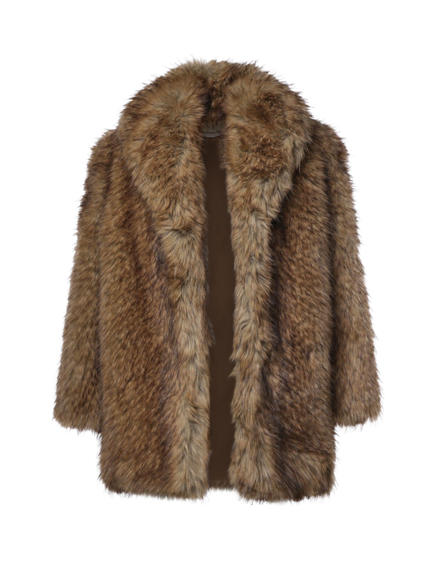 Cappotto cropped Belle in pelliccia sintetica COFS23026200  THE FRANKIE SHOP 