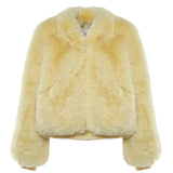Giacca Senna in pellicia sintetica JAFS22740505  THE FRANKIE SHOP 