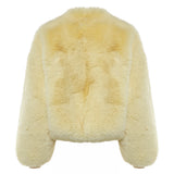 Giacca Senna in pellicia sintetica JAFS22740505  THE FRANKIE SHOP 