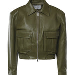 Giacca imbottita in similpelle Val JAFS22742416  THE FRANKIE SHOP 