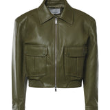 Giacca imbottita in similpelle Val JAFS22742416  THE FRANKIE SHOP 