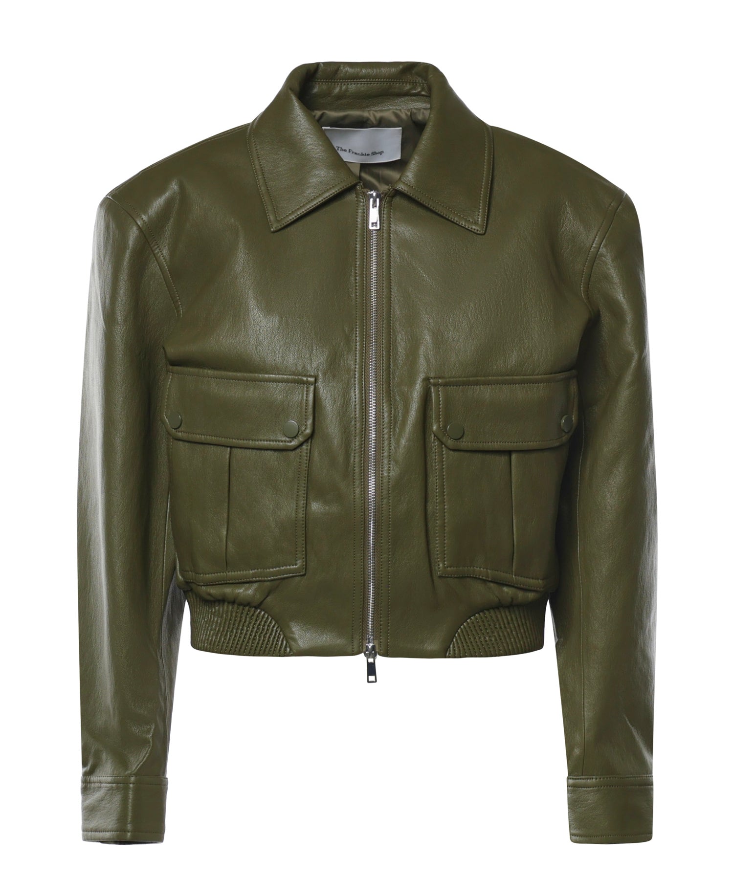 Giacca imbottita in similpelle Val JAFS22742416  THE FRANKIE SHOP 