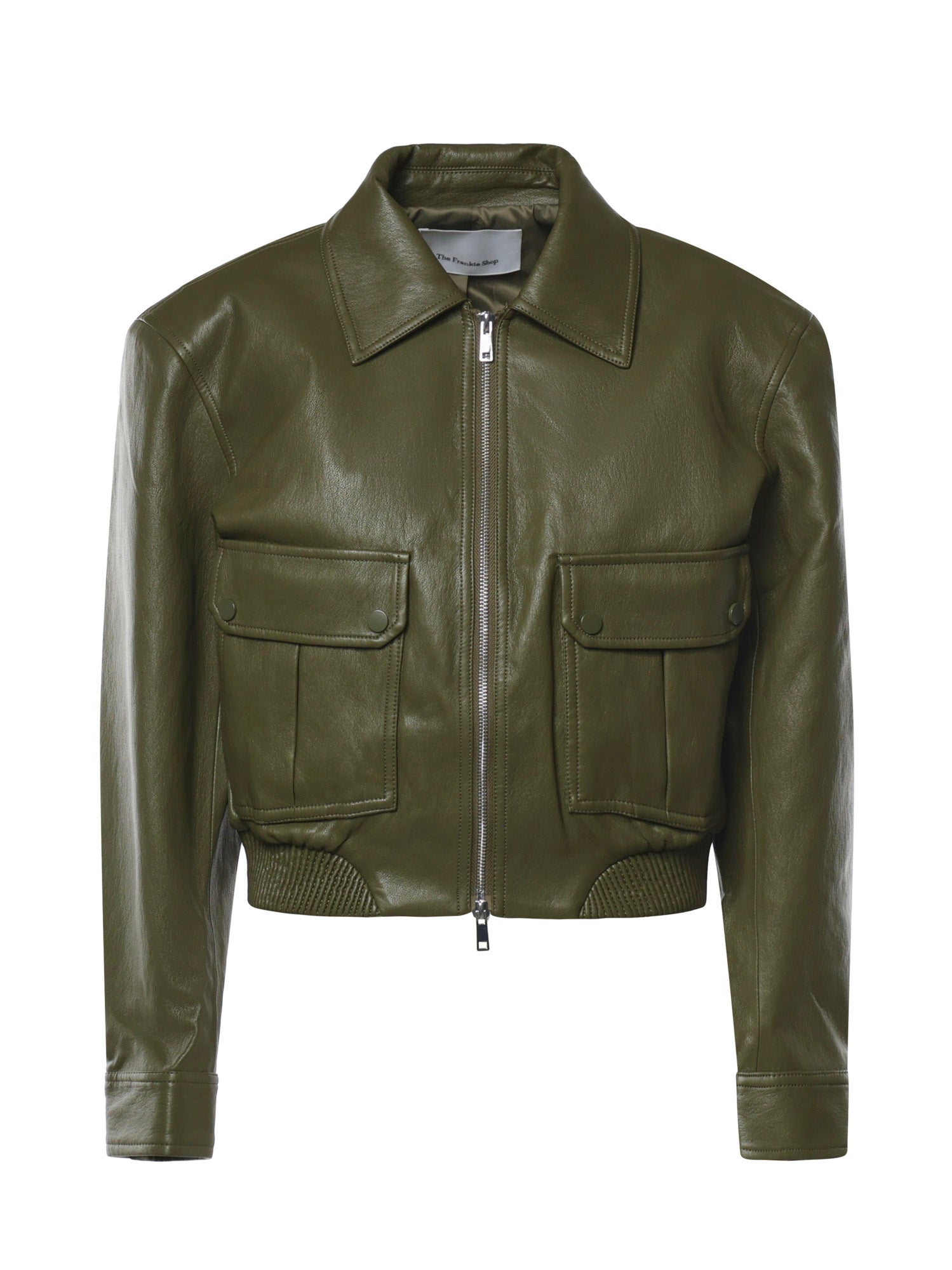 Giacca imbottita in similpelle Val JAFS22742416  THE FRANKIE SHOP 