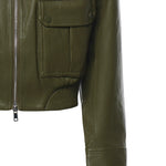 Giacca imbottita in similpelle Val JAFS22742416  THE FRANKIE SHOP 