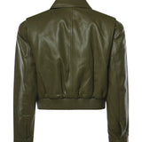 Giacca imbottita in similpelle Val JAFS22742416  THE FRANKIE SHOP 