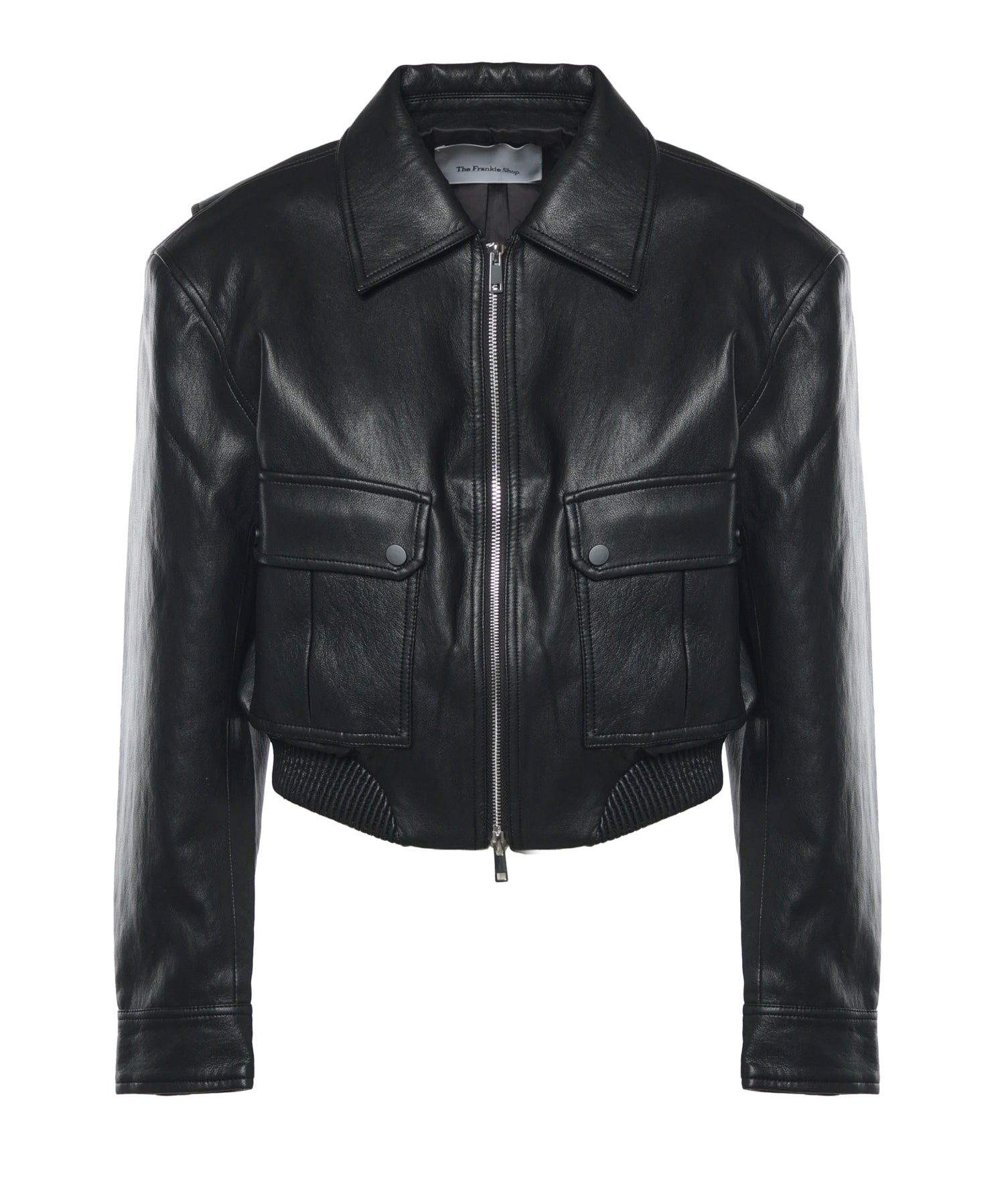 Giacca cropped Val in ecopelle JAFS22745100  THE FRANKIE SHOP 