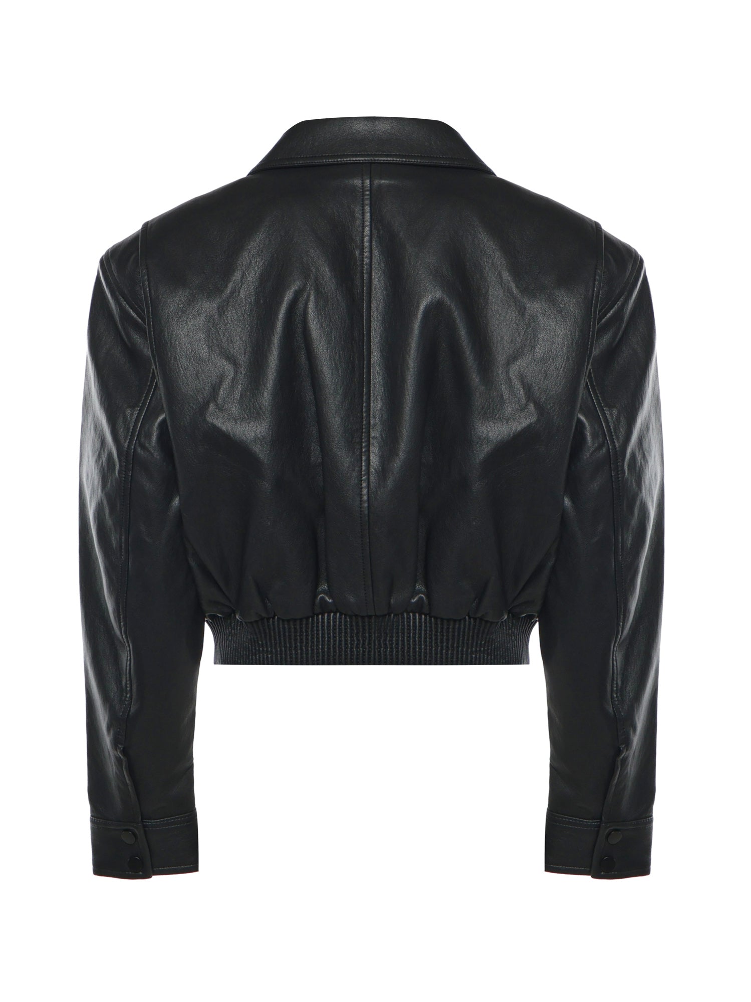 Giacca cropped Val in ecopelle JAFS22745100  THE FRANKIE SHOP 