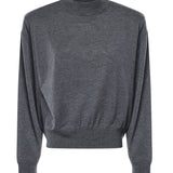 Maglione imbottito a collo alto Rue KNFS22790101  THE FRANKIE SHOP 
