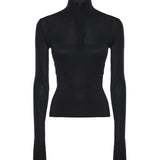 Pullover Sade con zip KNFS22852100  THE FRANKIE SHOP 