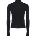 Pullover Sade con zip KNFS22852100  THE FRANKIE SHOP 