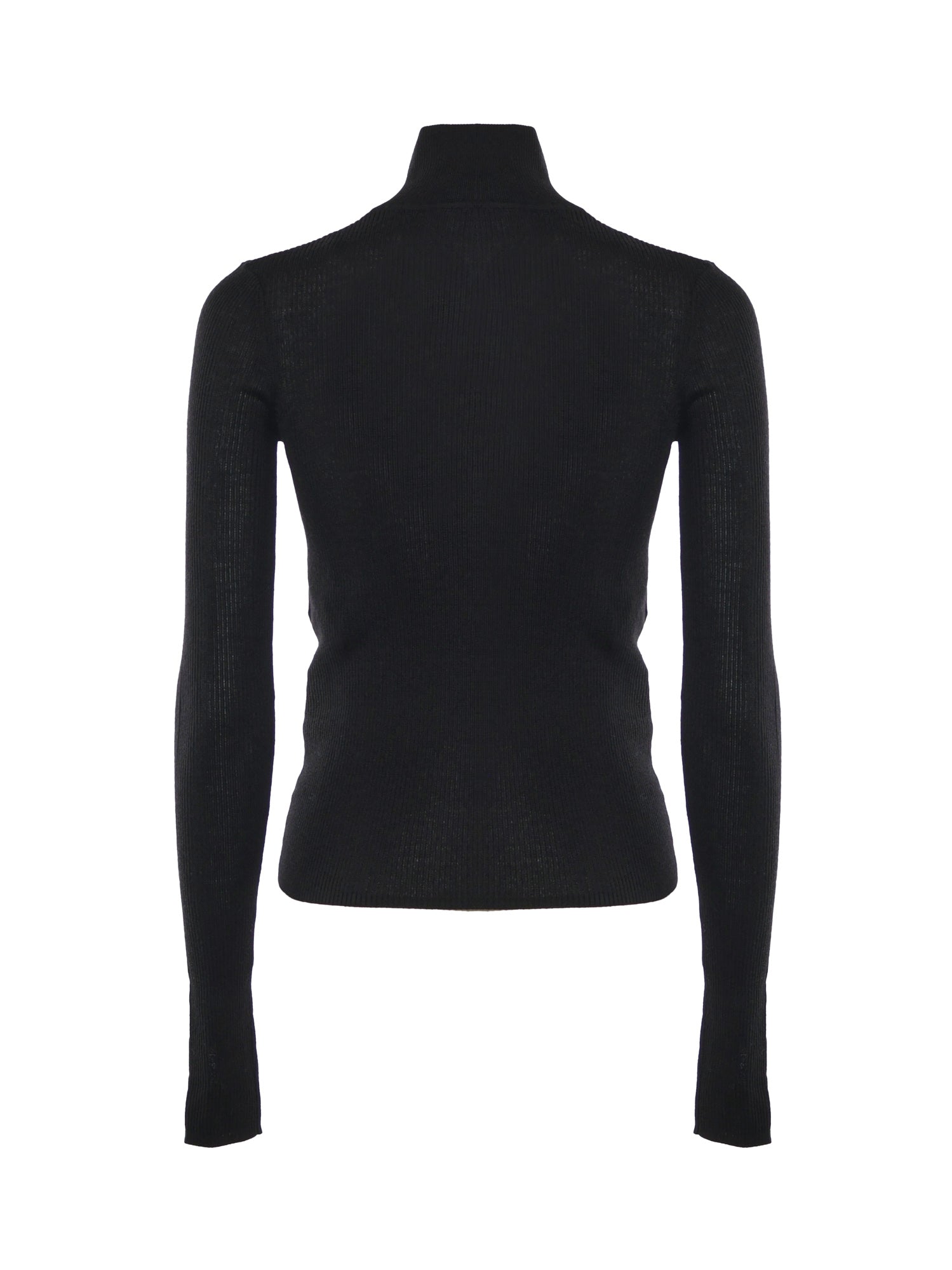 Pullover Sade con zip KNFS22852100  THE FRANKIE SHOP 