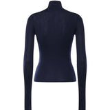 Maglione Sade in maglia con zip KNFS22853312  THE FRANKIE SHOP 