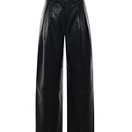 Pantalone a gamba larga in ecopelle PAFS22910100  THE FRANKIE SHOP 