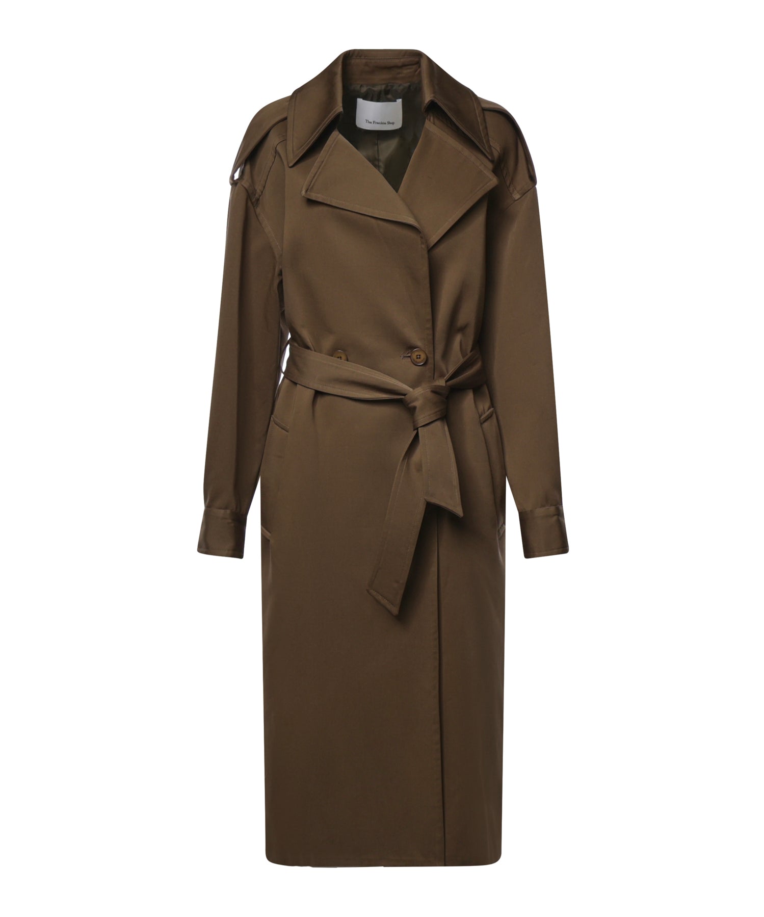 Trench Esben in cotone TRFS22681408  THE FRANKIE SHOP 