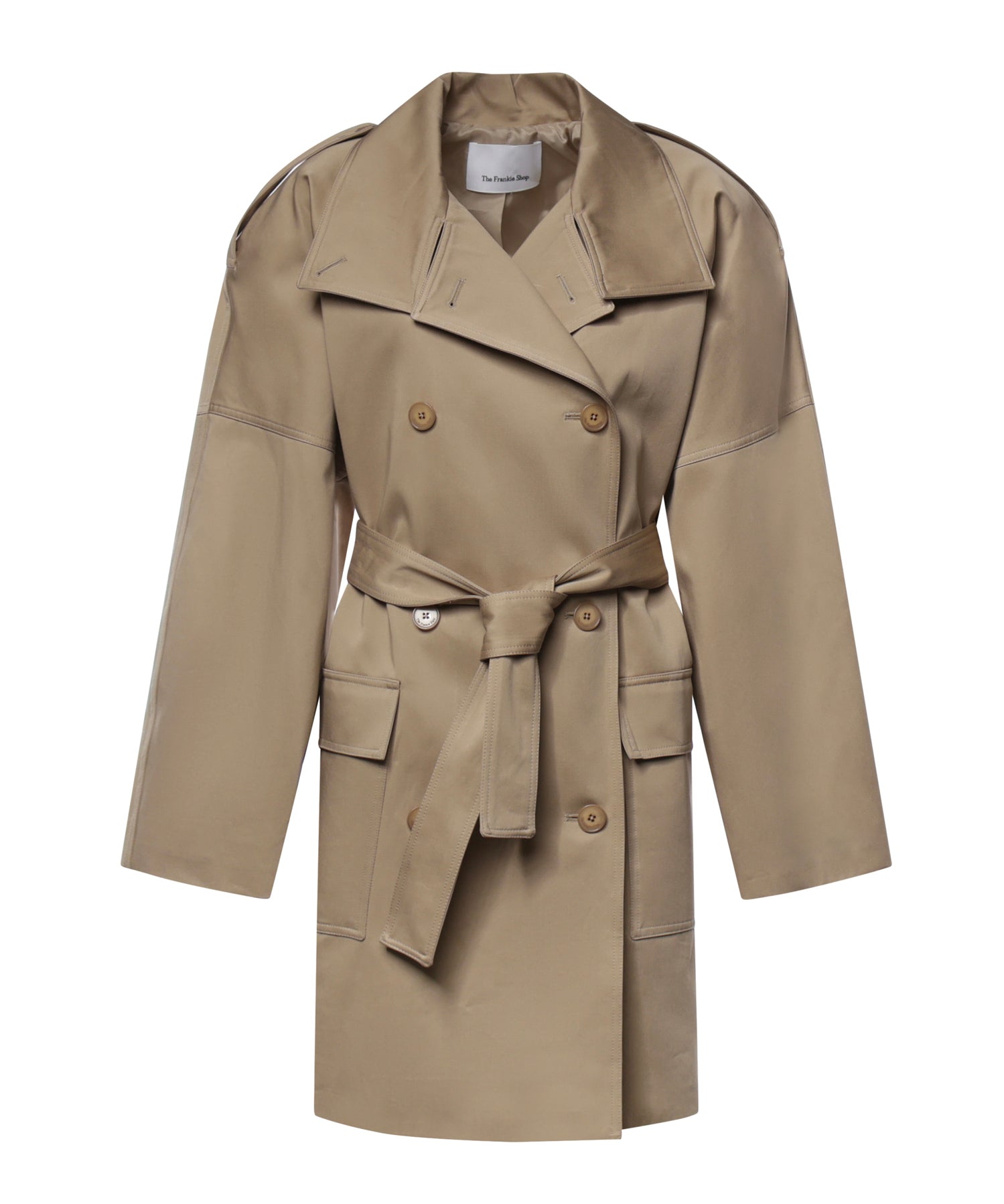 Trench Tess in cotone TRFS22698206  THE FRANKIE SHOP 