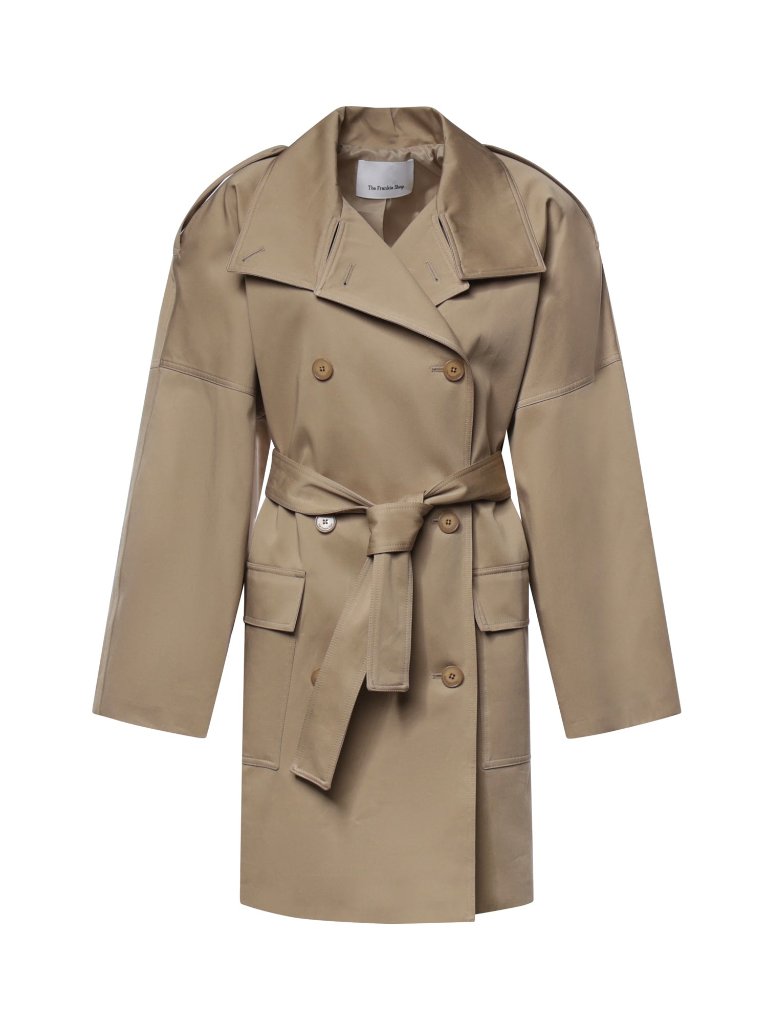 Trench Tess in cotone TRFS22698206  THE FRANKIE SHOP 