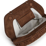 Clutch Bios Medium in suede TMBM0OSIS 1234A THEMOIRè 