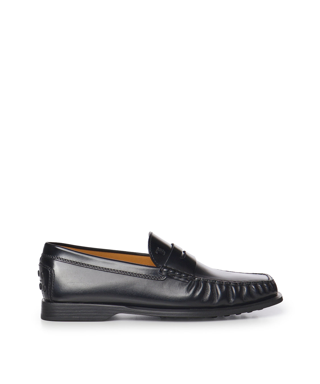 Mocassino arricciato in pelle XXM14M00011LYG B999 TOD'S 