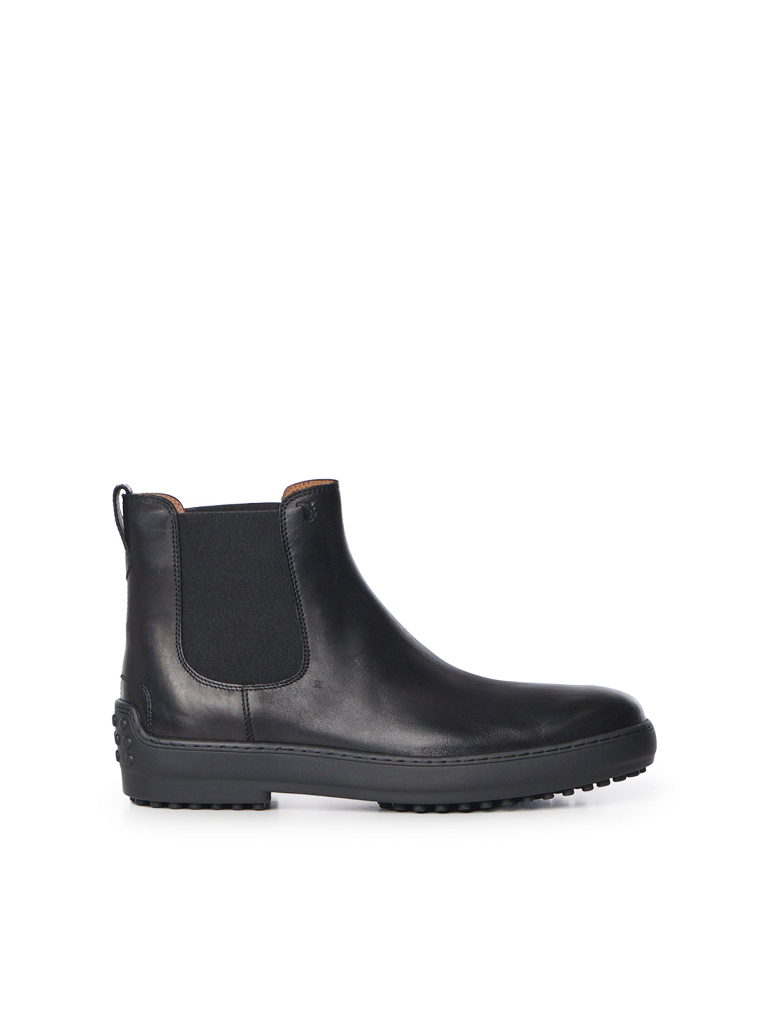 Stivaletto Chelsea in pelle XXM84L00P20D90 B999 TOD'S 
