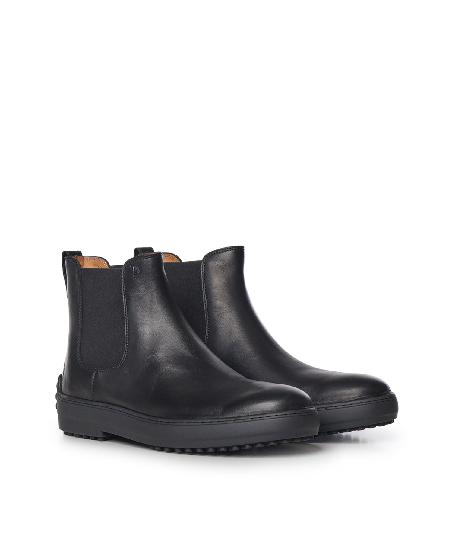 Stivaletto Chelsea in pelle XXM84L00P20D90 B999 TOD'S 