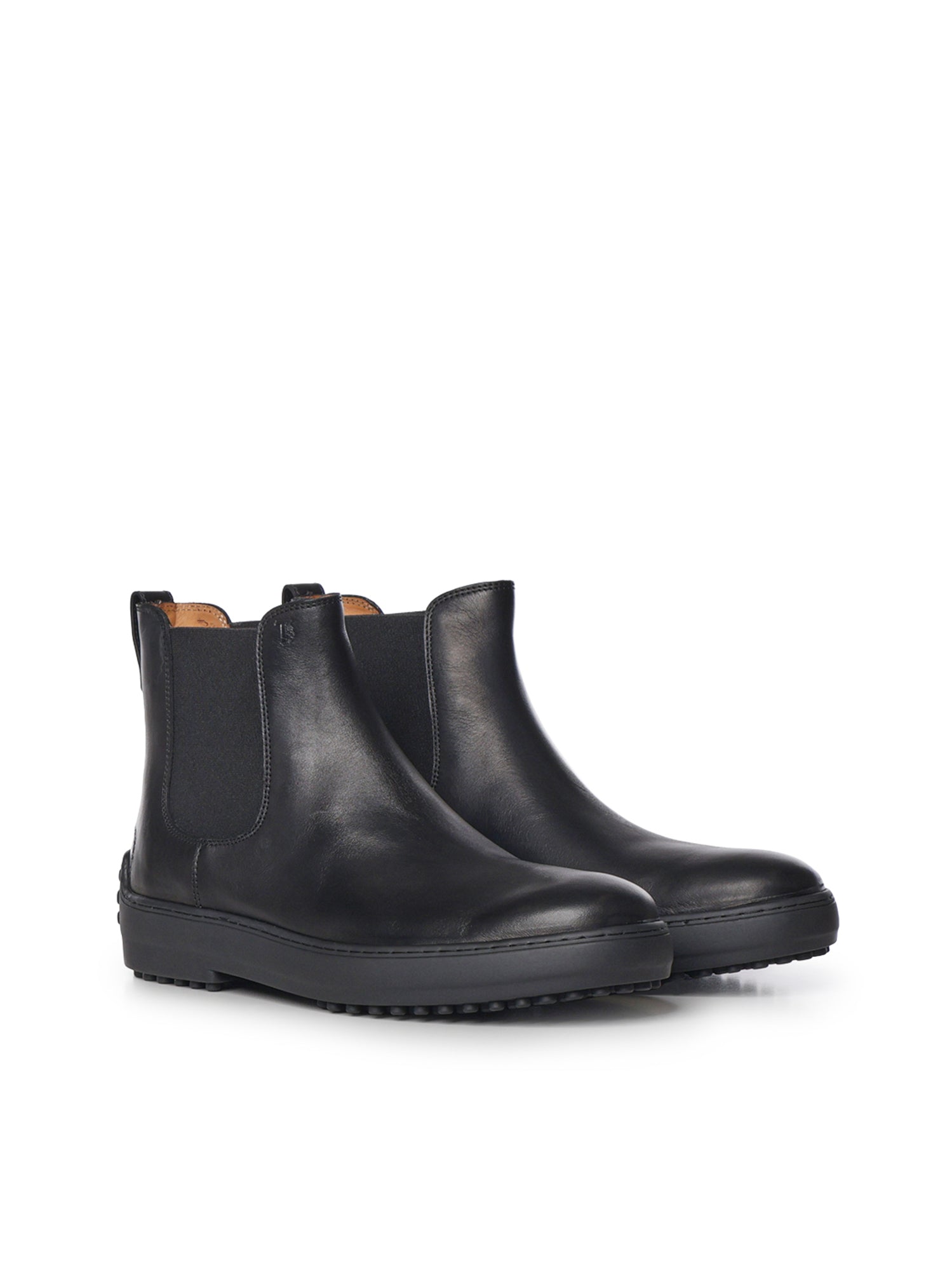 Stivaletto Chelsea in pelle XXM84L00P20D90 B999 TOD'S 