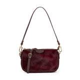 Borsa a spalla La Sauvage con logo 73BPAZY01CAV LA SAUVAGEBORDEAUX V° 73 