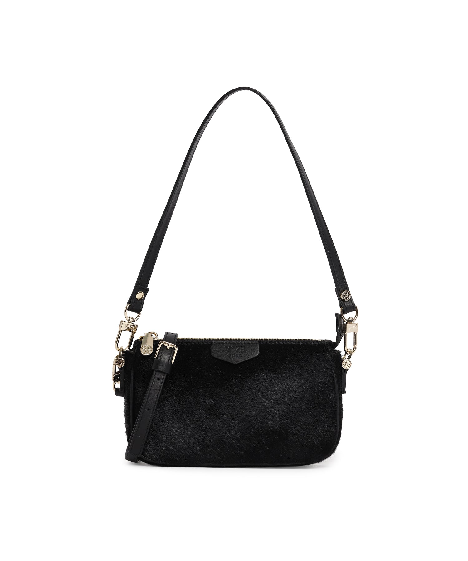 Borsa a spalla La Sauvage con logo 73BPAZY01CAV LA SAUVAGENERO V° 73 