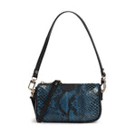 Borsa a spalla La Sauvage con logo 73BPAZY01PIT LA SAUVAGEBLU V° 73 