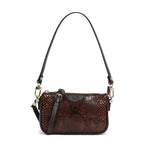 Borsa a spalla La Sauvage con logo 73BPAZY01PIT LA SAUVAGEMARRONE V° 73 