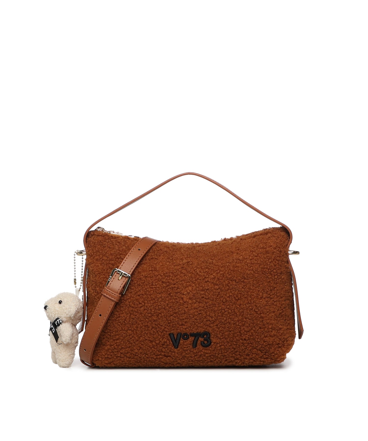 Borsa a spalla Isabella con charm 73BS9D001P ISABELLACUOIO V° 73 