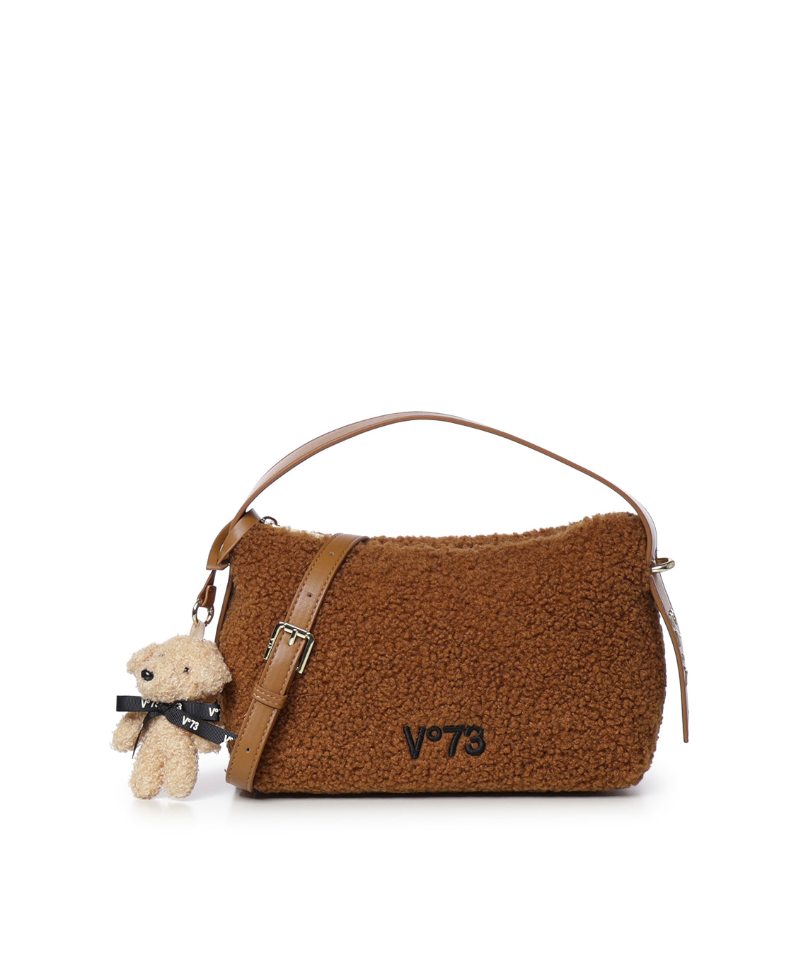Borsa a spalla Isabella con charm 73BS9D001P ISABELLACUOIO V° 73 