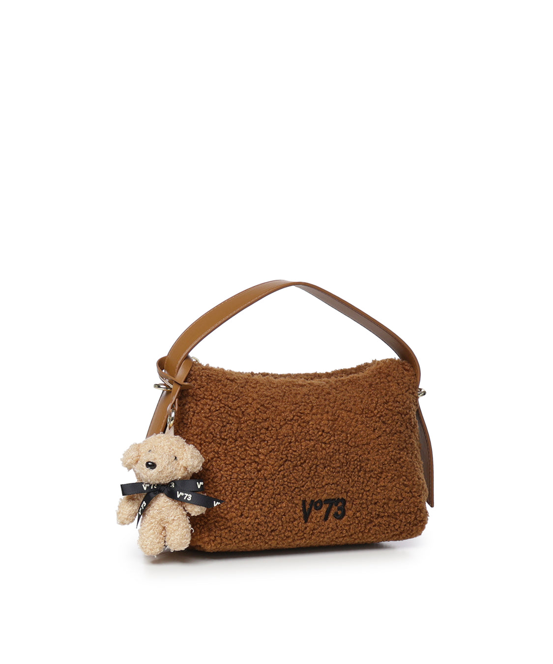 Borsa a spalla Isabella con charm 73BS9D001P ISABELLACUOIO V° 73 