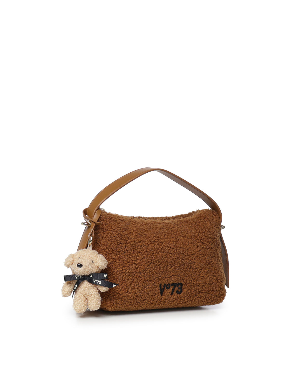 Borsa a spalla Isabella con charm 73BS9D001P ISABELLACUOIO V° 73 