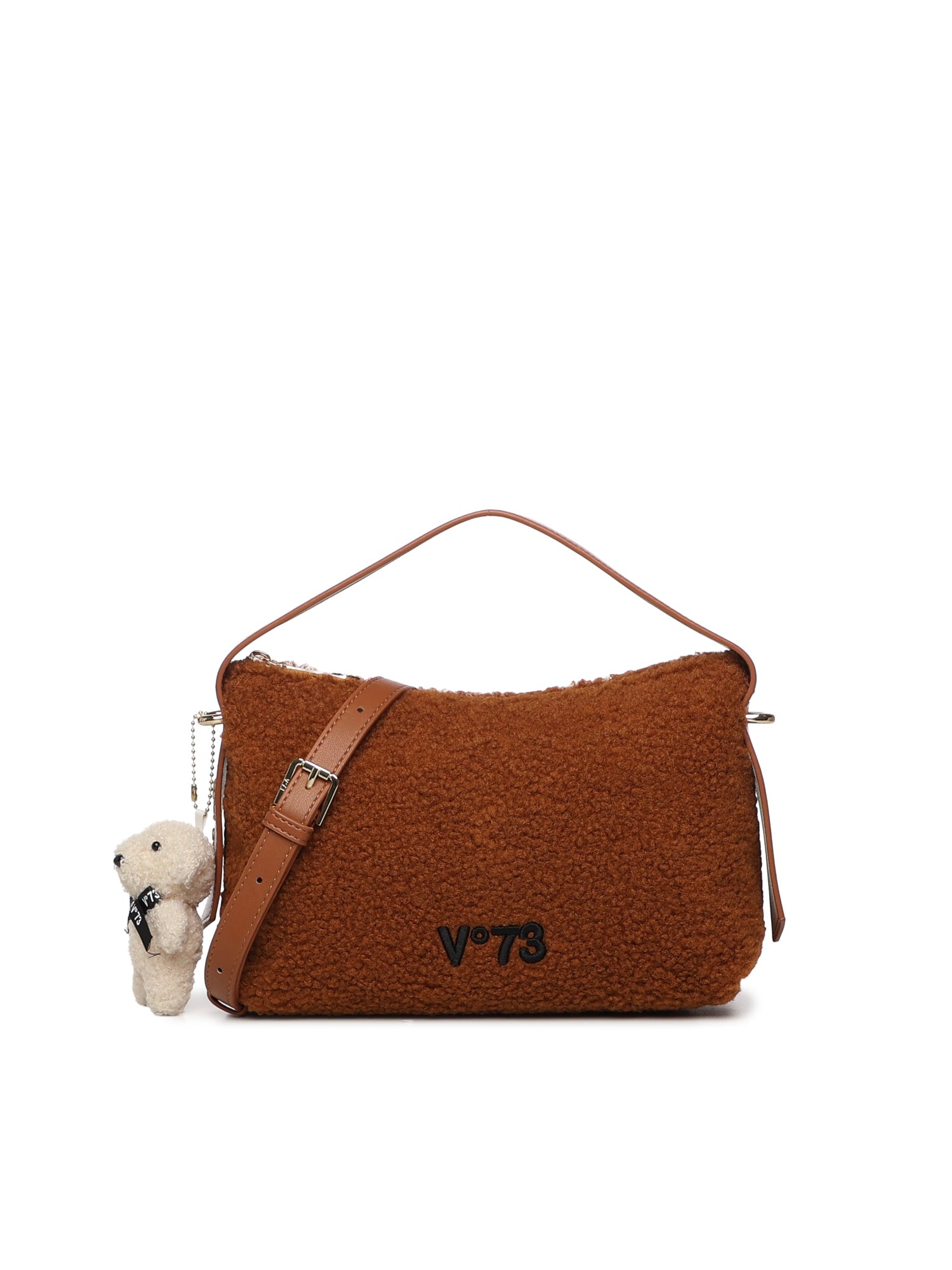 Borsa a spalla Isabella con charm 73BS9D001P ISABELLACUOIO V° 73 