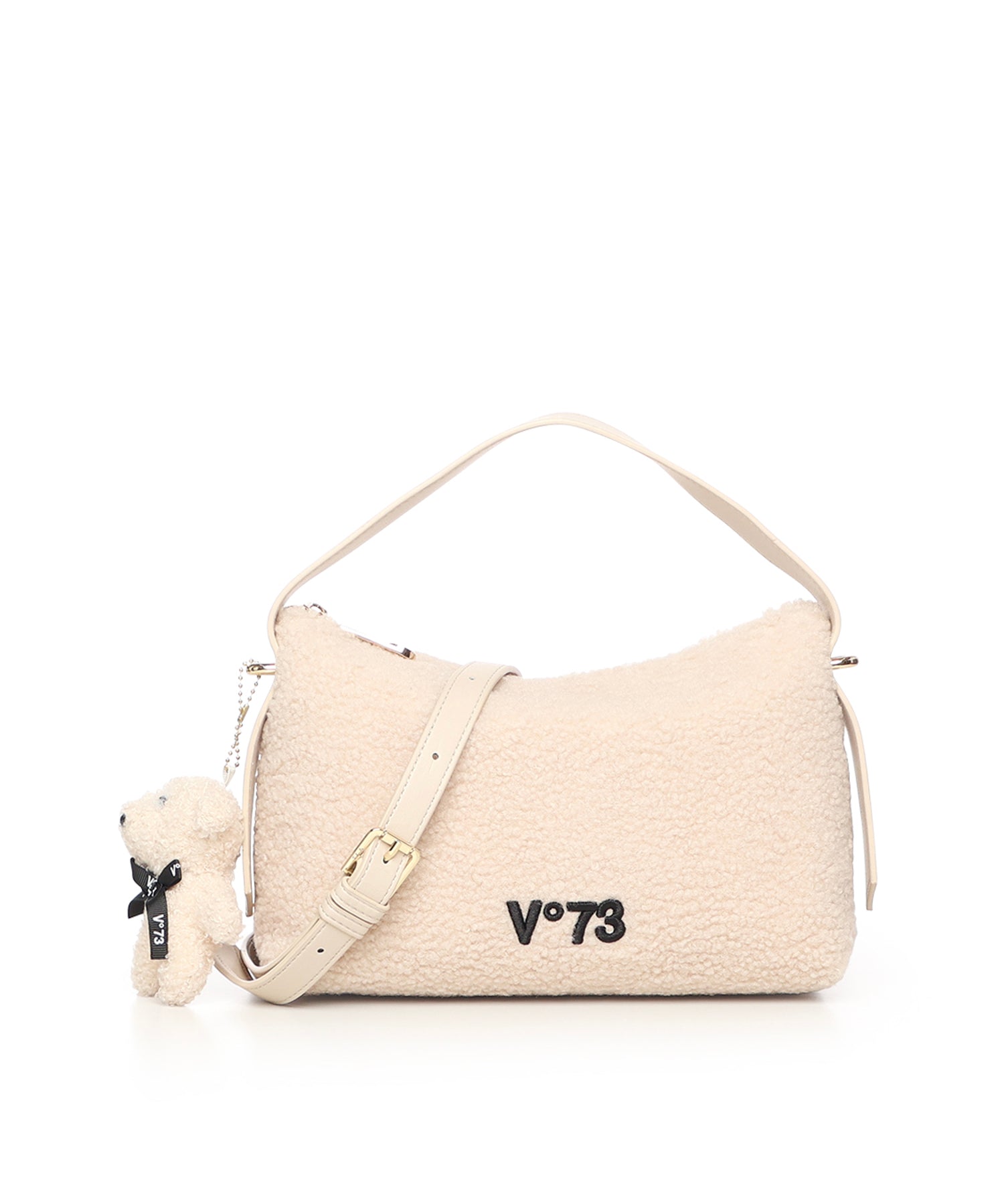 Borsa a spalla Isabella con charm 73BS9D001P ISABELLAECRU V° 73 
