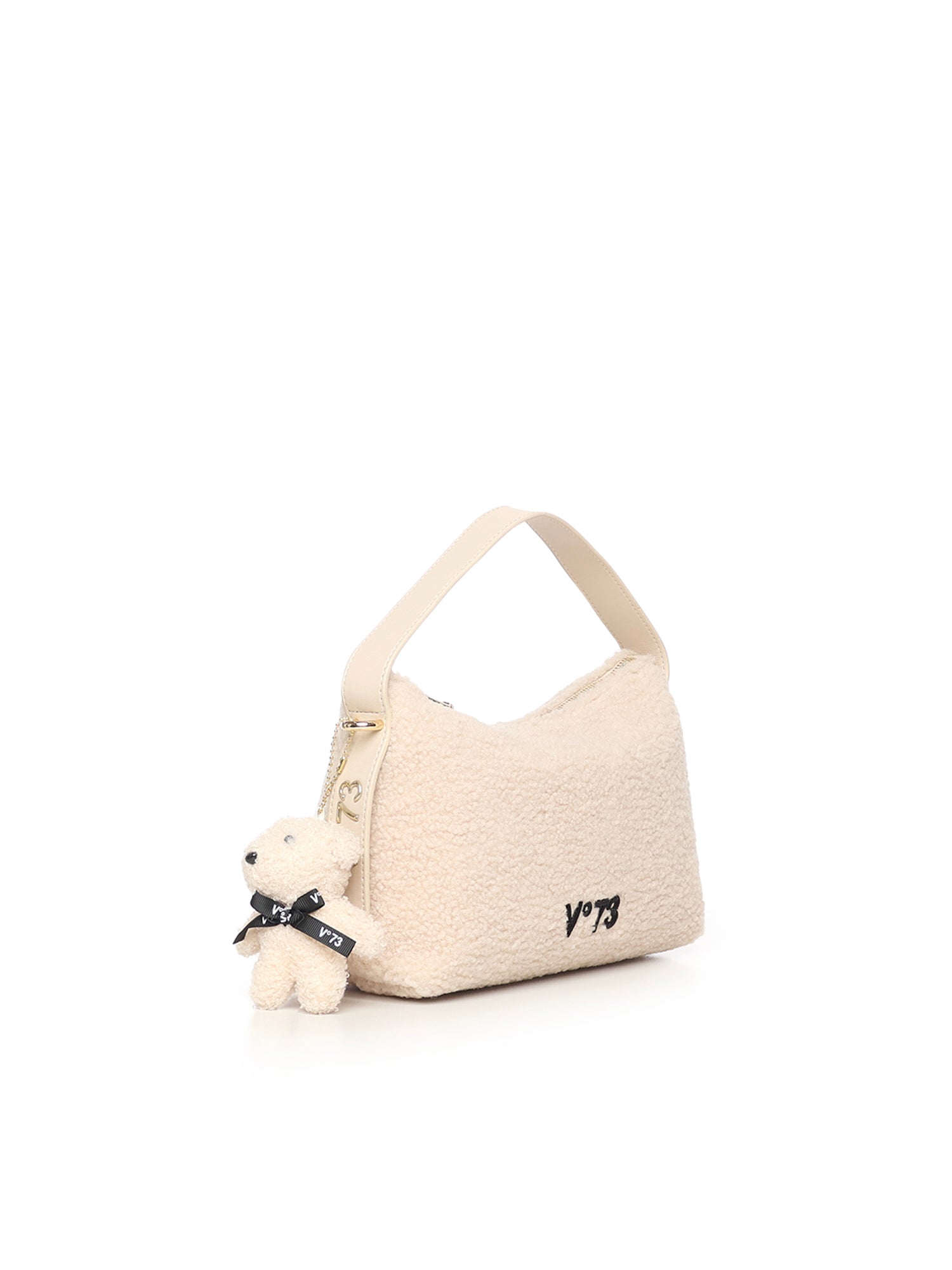 Borsa a spalla Isabella con charm 73BS9D001P ISABELLAECRU V° 73 