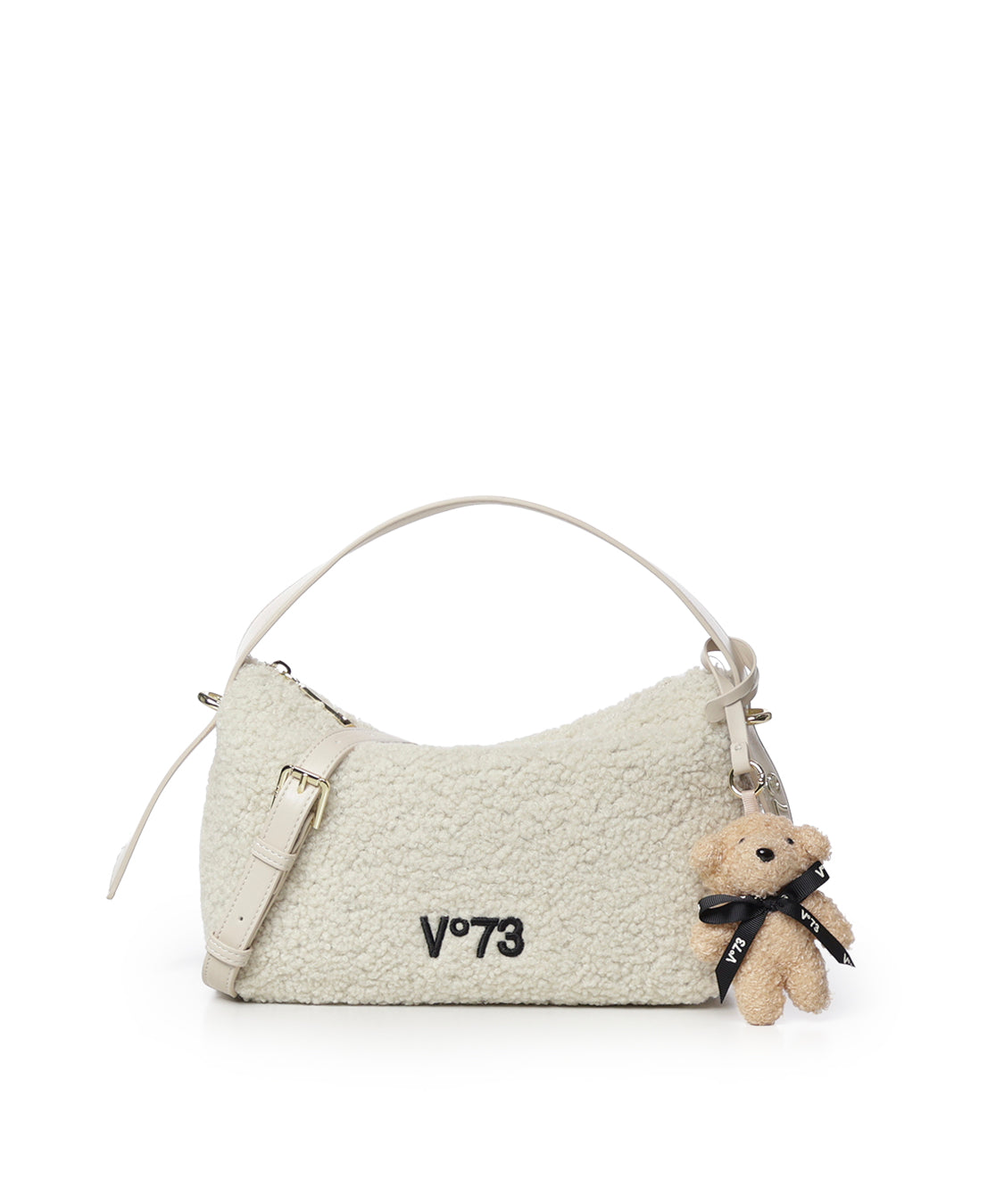 Borsa a spalla Isabella con charm 73BS9D001P ISABELLAECRU V° 73 