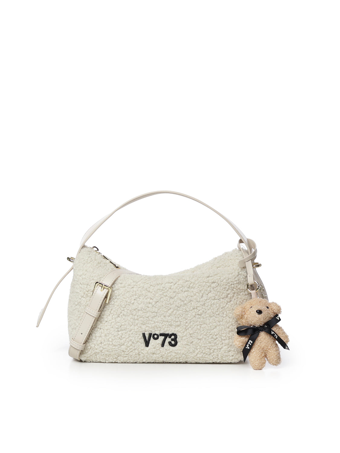 Borsa a spalla Isabella con charm 73BS9D001P ISABELLAECRU V° 73 