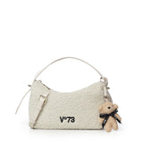 Borsa a spalla Isabella con charm 73BS9D001P ISABELLAECRU V° 73 