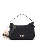 Borsa a spalla Isabella con charm 73BS9D001P ISABELLANERO V° 73 