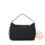 Borsa a spalla Isabella con charm 73BS9D001P ISABELLANERO V° 73 